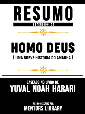 cover image of Resumo Estendido De Homo Deus